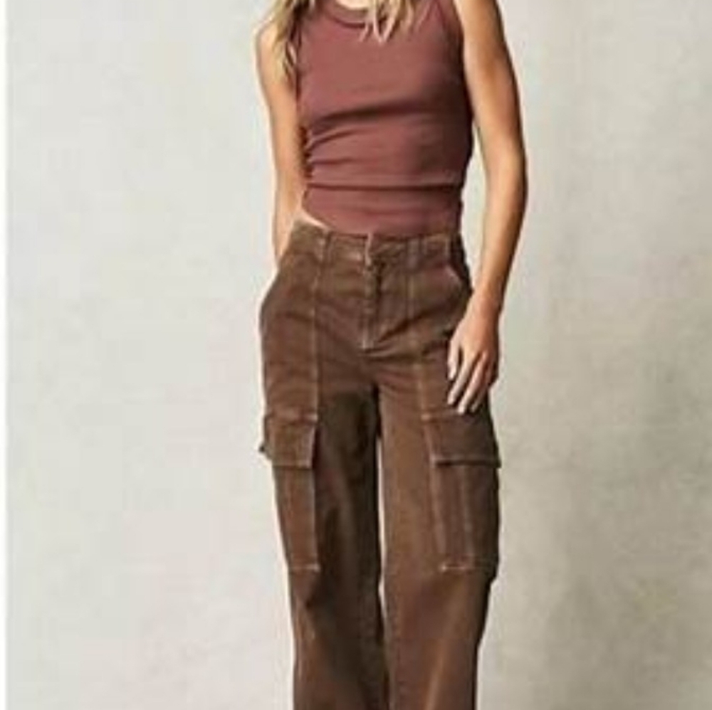 We The Free Judd Cargo jeans * Super Cute *30 NWT - Picture 3 of 6